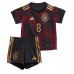 Fotballdrakt Barn Tyskland Leon Goretzka #8 Bortedraktsett VM 2022 Kortermet (+ Korte bukser)